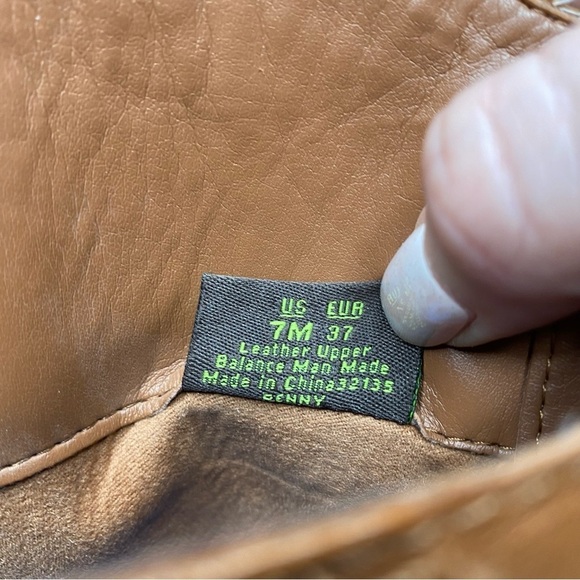 Sam Edelman Penny Whiskey Leather Riding Boot 7M - Picture 13 of 16